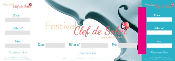 Billetterie Festival Lille Clef de Soleil
