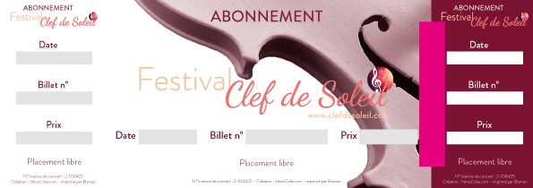 Billetterie Festival Lille Clef de Soleil
