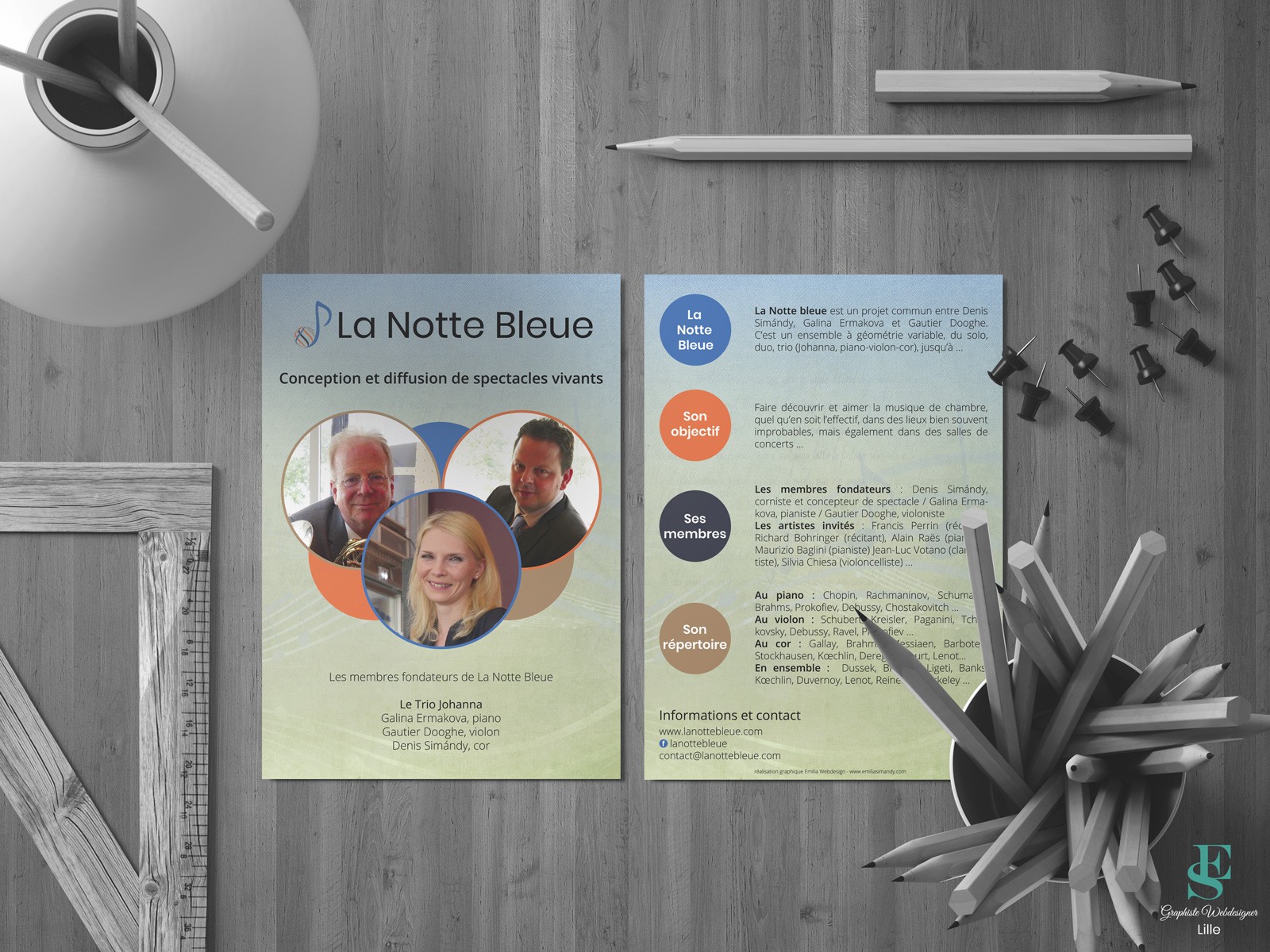 Flyer La Notte Bleue