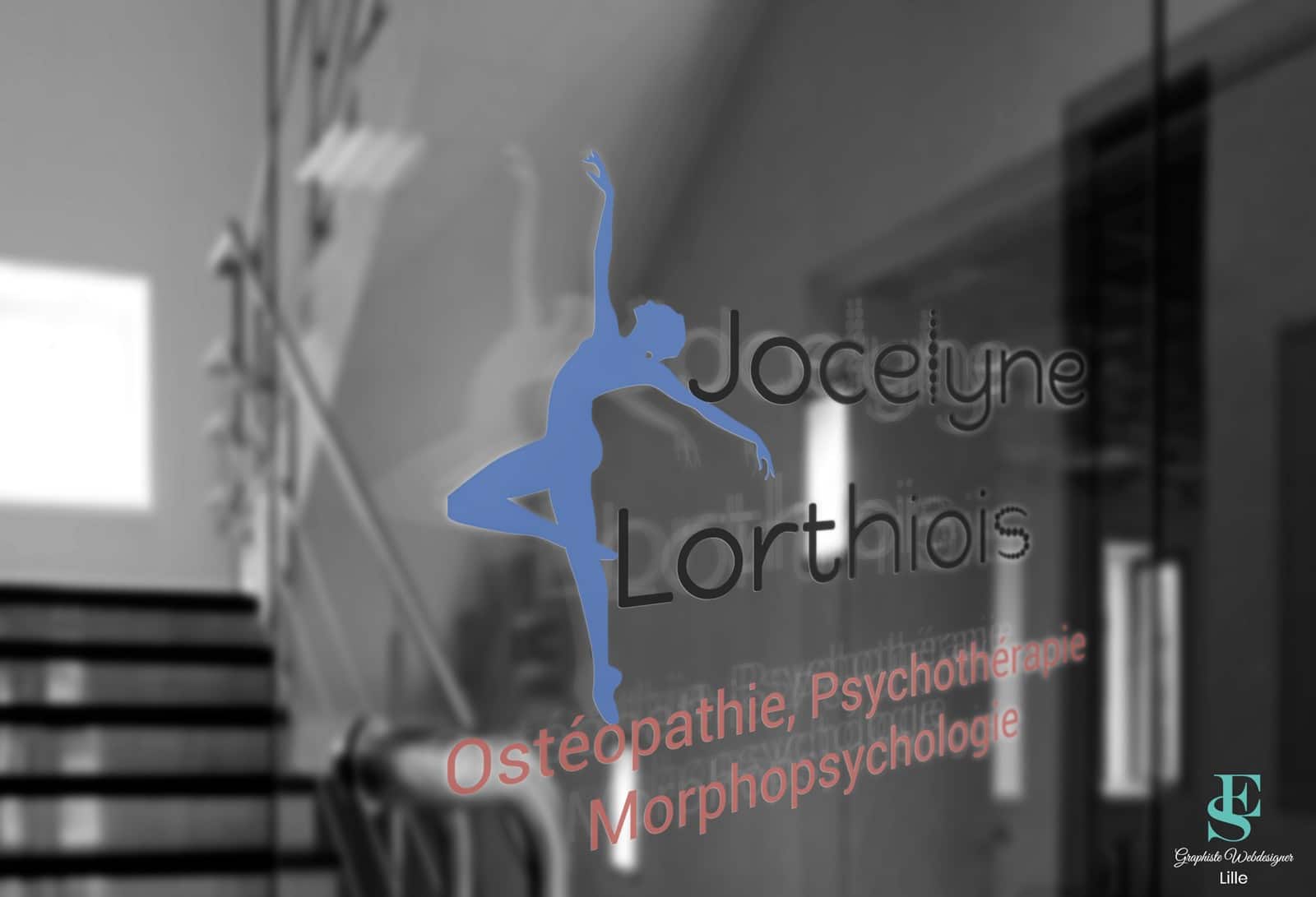 Logo Jocelyne Lorthiois, ostéopathe